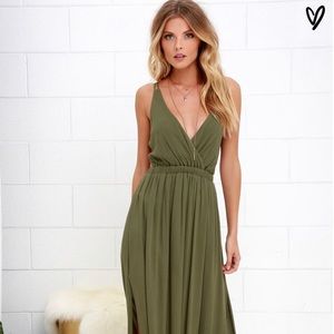 Lulus maxi dress